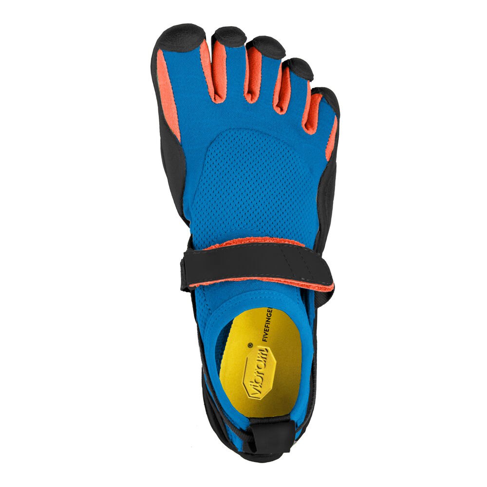 Tenis Deportivos Hombre Azules/Naranjas - FiveFingers Kso - ZRYGHI-237